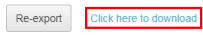 Figure shows link used to download contact records.