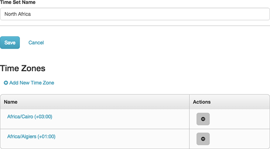 Figure shows a completed example callable time entry