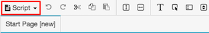 Figure shows Scripts dropdown.