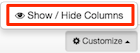 Figure shows menu options that appear when the Customize button is clicked.