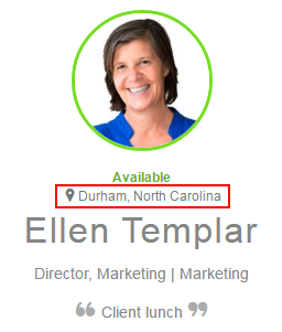 Geolocation Profile