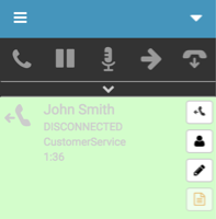 Callback interaction disconnected