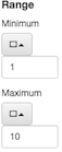 range-min-max-values