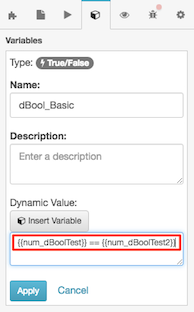 Figure shows how to edit the variable