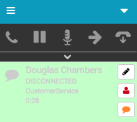 Chat interaction disconnected