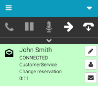 Email interaction connected