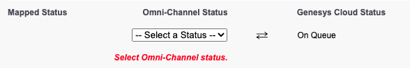 Enable Omni-Channel Sync error message