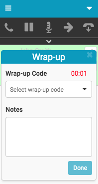 Wrap-up window