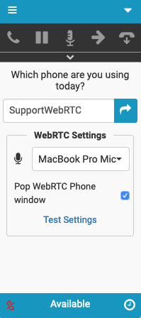 WebRTC Settings in Genesys Cloud for Zendesk using Firefox