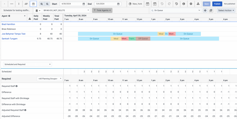 Custom date view
