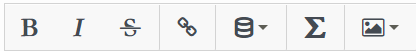 Rich Text Builder toolbar