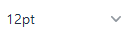 font size changing icon