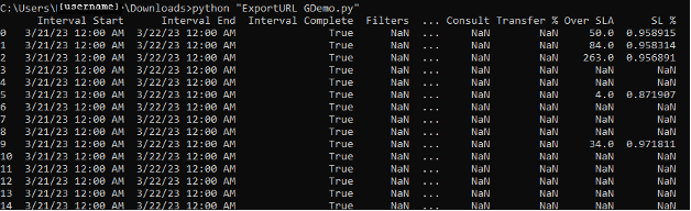 Script test example
