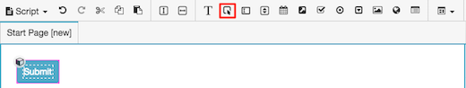 Figure shows Submit button has been added.
