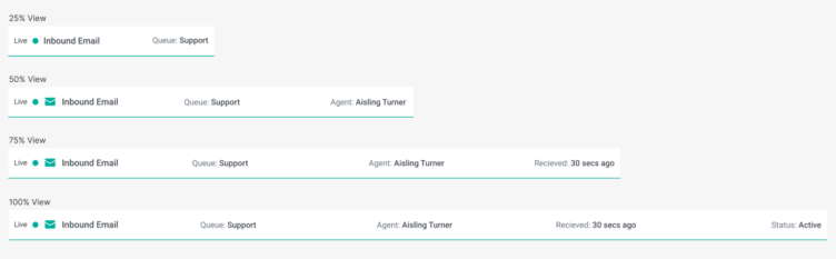 Change the customer journey tab layout