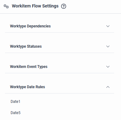 Worktype Date Rules in Workitem Flow Settings in Architect