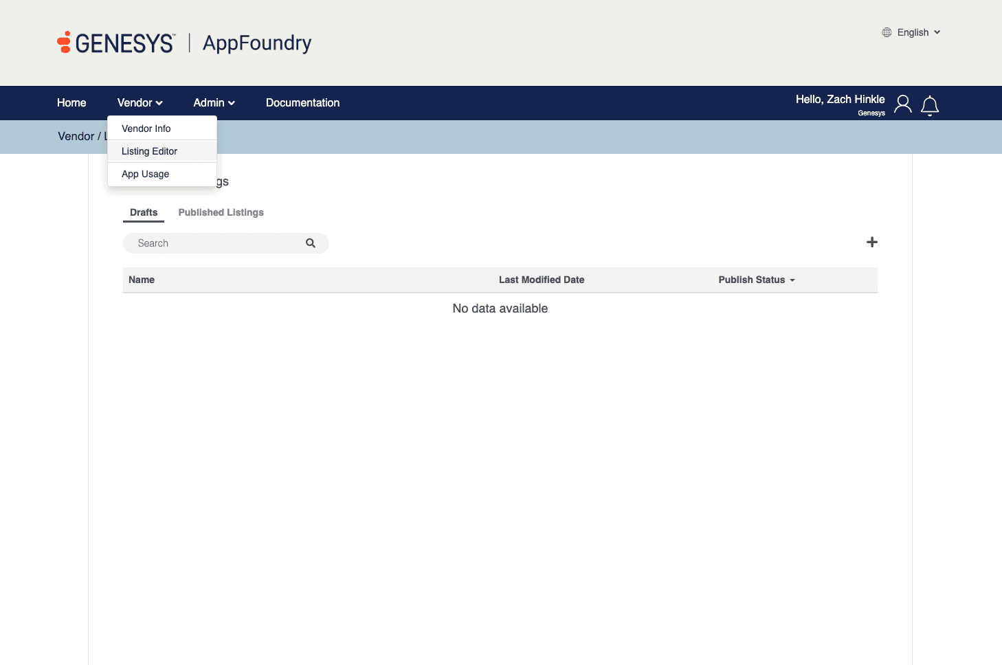 AppFoundry Vendor info
