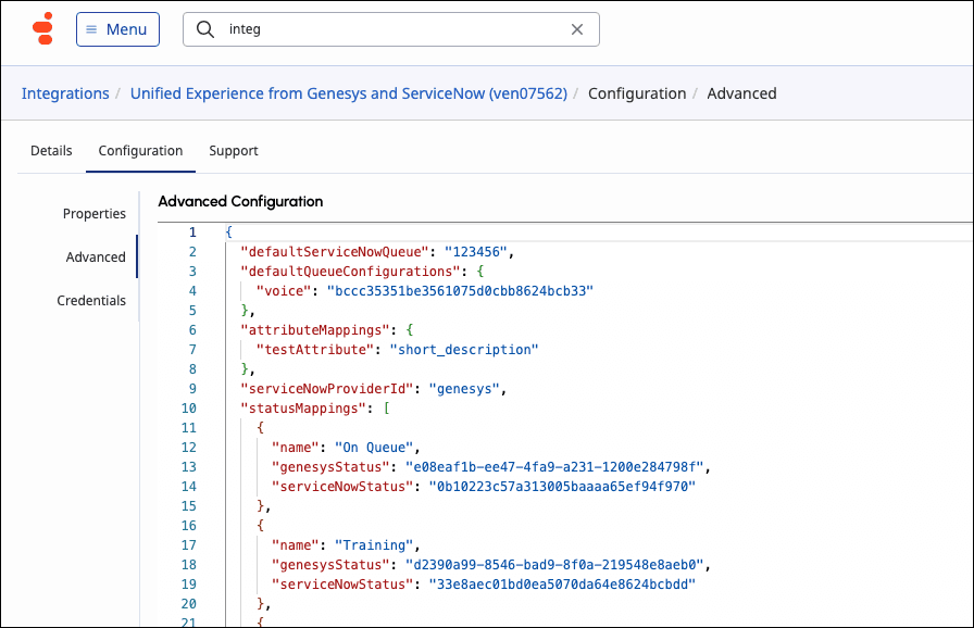 Click to enlarge. This image is a screenshot of the Advanced settings in the <span class=