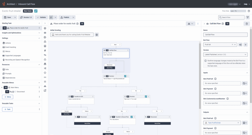 Click to enlarge. Example call flow