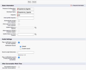 Click to enlarge. Create the Presence User Configuration